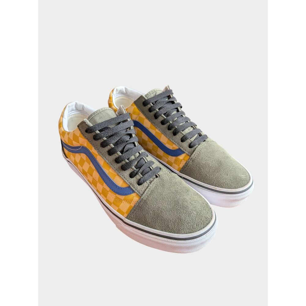Vans Old Skool Low Men’s 10.5 OTW Rally Checkerboard Skate Shoes Multicolor